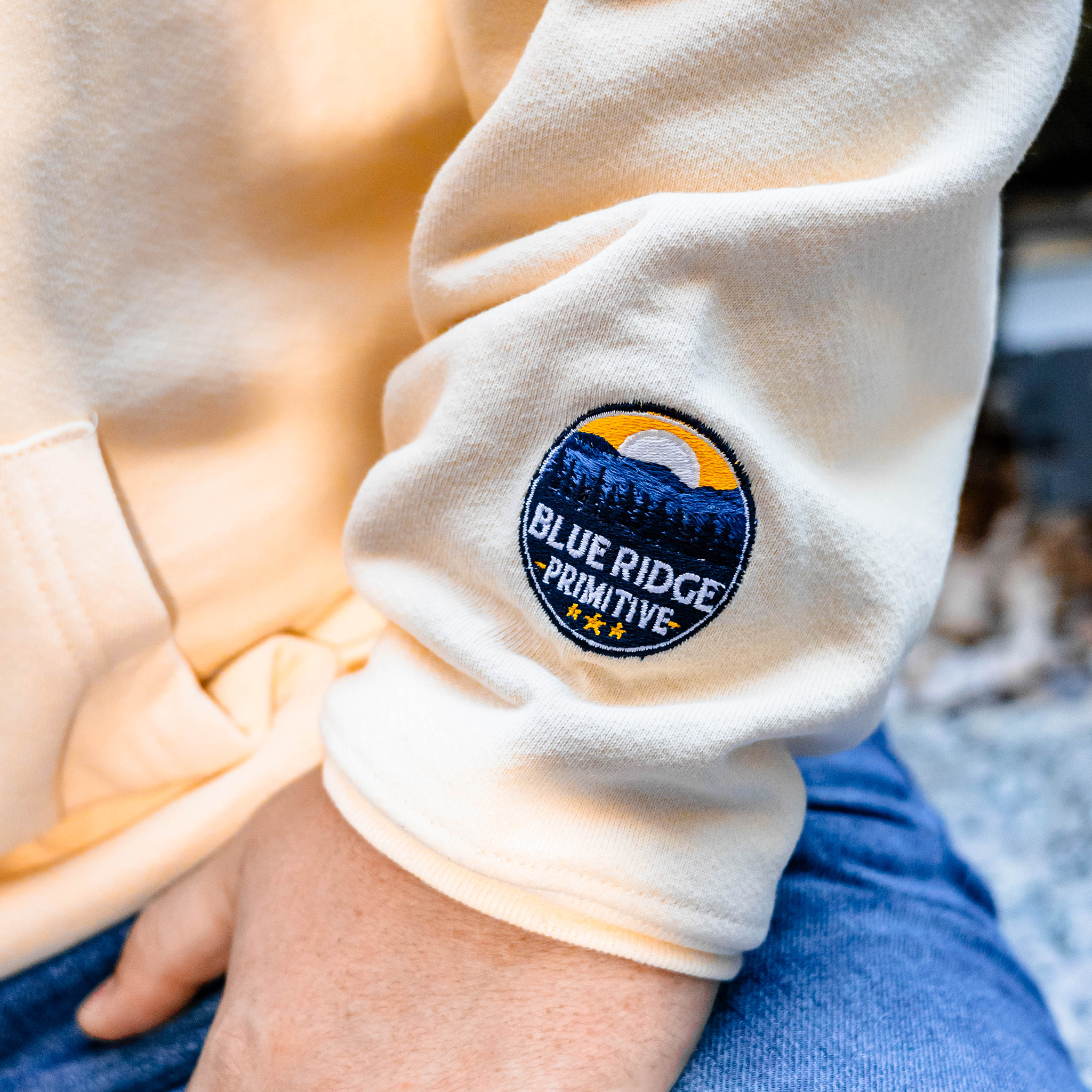 Crossbar Creme Hoodie - 3