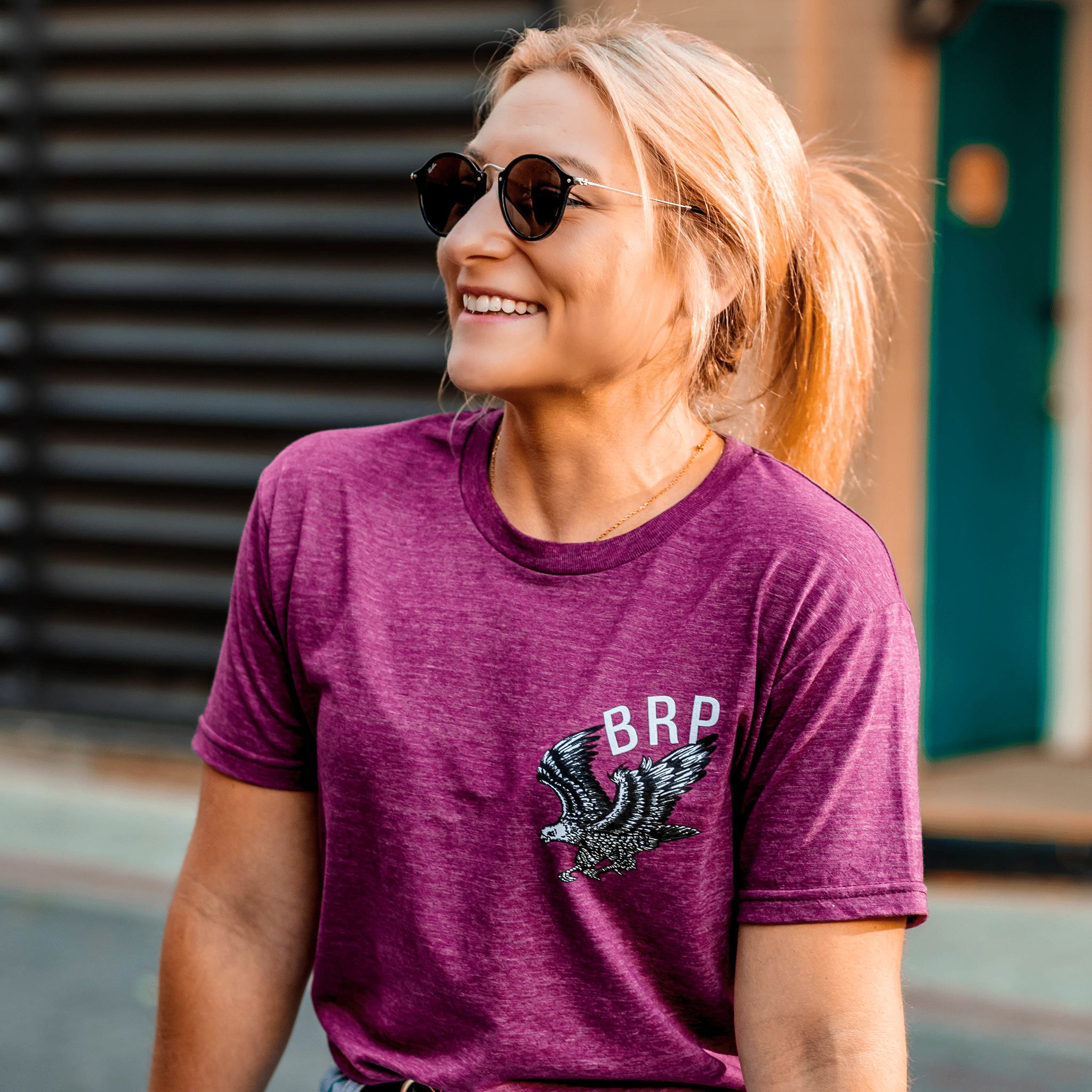 Eagle Trail Maroon Tee - 0