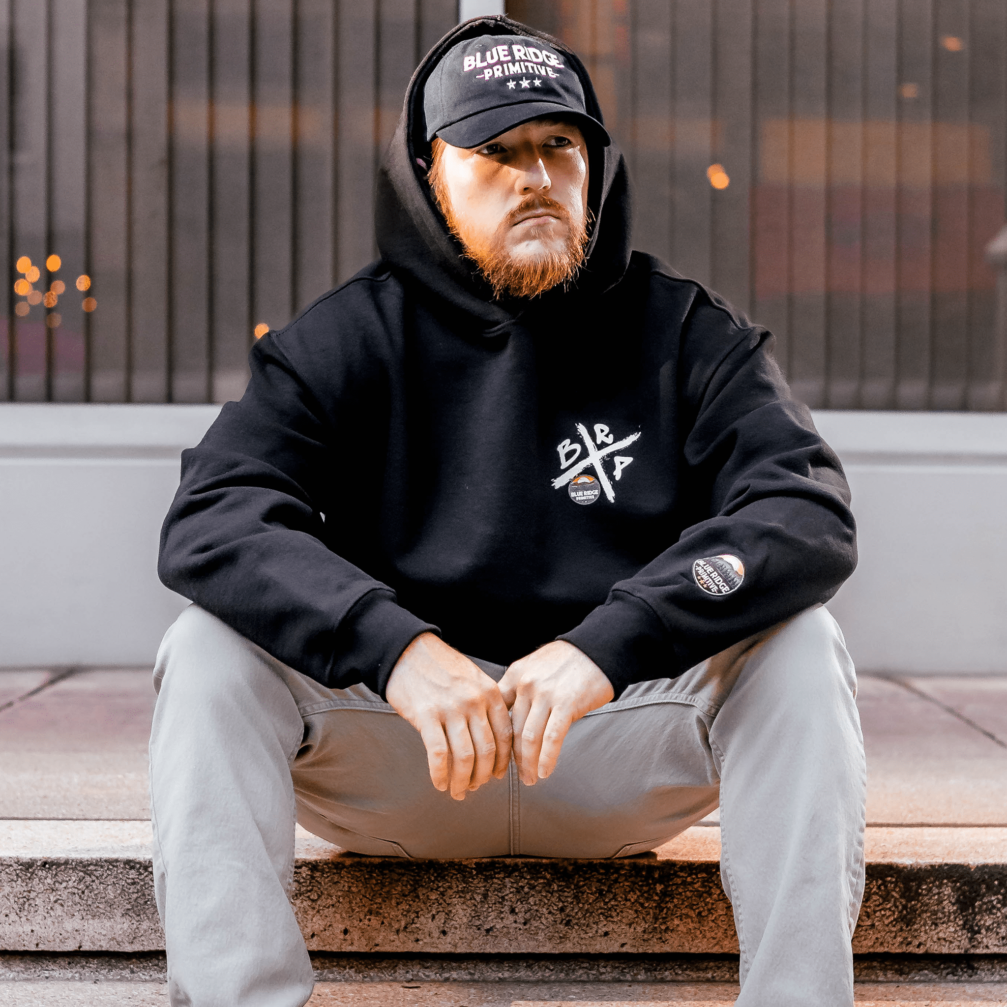 Crossbar Hoodie Black